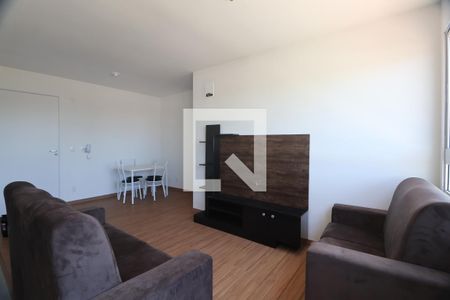 Sala de apartamento para alugar com 2 quartos, 52m² em Fátima, Canoas