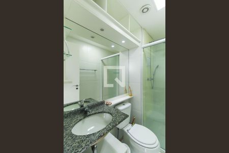 Banheiro de apartamento para alugar com 1 quarto, 45m² em Belenzinho, São Paulo