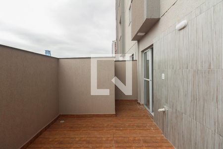 Varanda e Área de Serviço  de apartamento à venda com 2 quartos, 55m² em Penha de França, São Paulo