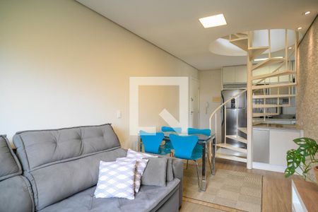 Sala de apartamento à venda com 3 quartos, 120m² em Jardim Celeste, São Paulo