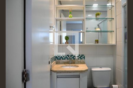 Banheiro da Suite de apartamento à venda com 3 quartos, 120m² em Jardim Celeste, São Paulo