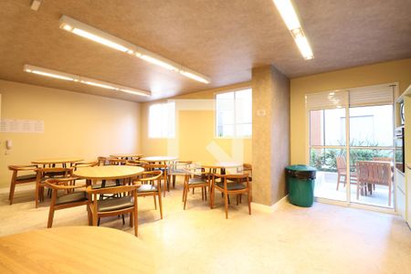 Apartamento para alugar com 24m², 1 quarto e sem vagaÁrea comum - Salão de festas