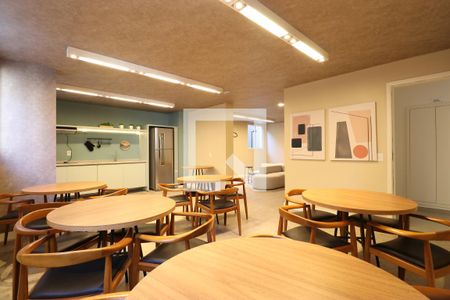 Apartamento para alugar com 24m², 1 quarto e sem vagaÁrea comum - Salão de festas