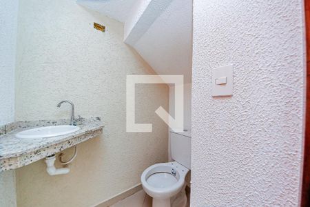 Casa de condomínio à venda com 80m², 3 quartos e 2 vagasLavabo - Terreo