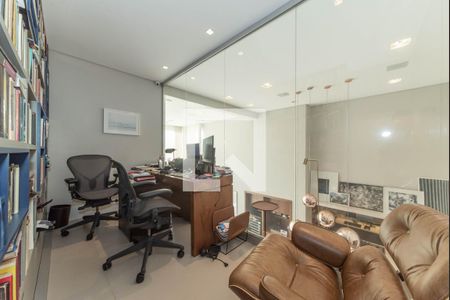 Escritório de apartamento à venda com 4 quartos, 198m² em Brooklin, São Paulo