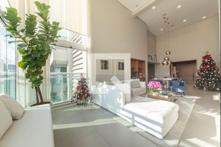 Sala de apartamento à venda com 4 quartos, 198m² em Brooklin, São Paulo