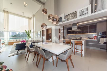 Sala de apartamento à venda com 4 quartos, 198m² em Brooklin, São Paulo