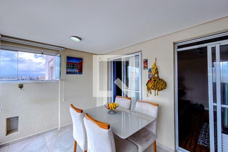 Varanda da Sala de apartamento à venda com 1 quarto, 44m² em Belenzinho, São Paulo