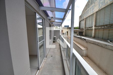 Sala - Sacada de apartamento à venda com 1 quarto, 48m² em Bosque, Campinas