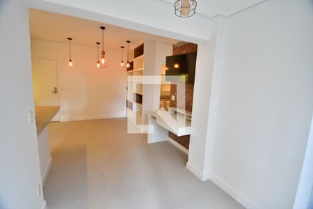 Sala de apartamento à venda com 1 quarto, 48m² em Bosque, Campinas