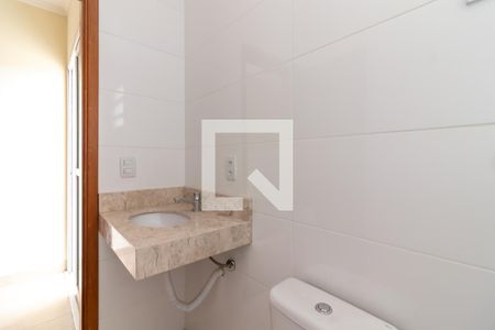 Casa à venda com 90m², 2 quartos e 3 vagasBanheiro da Suíte 1