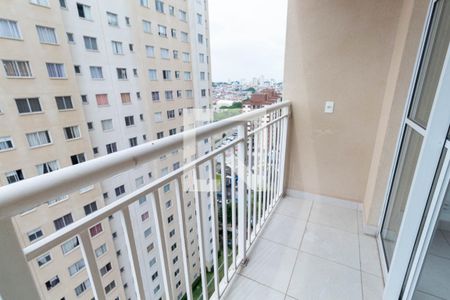 Varanda da Sala de apartamento à venda com 1 quarto, 38m² em Vila Penteado, São Paulo