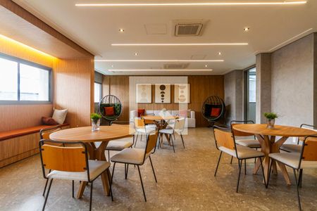 Studio para alugar com 24m², 1 quarto e sem vaga Studio para alugar com 24m², 1 quarto e sem vagaÁrea comum - Espaço Gourmet