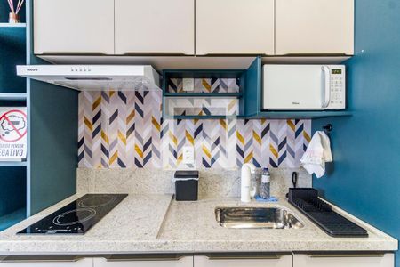 Studio para alugar com 24m², 1 quarto e sem vaga Studio para alugar com 24m², 1 quarto e sem vagaCozinha