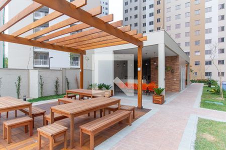 Área comum - Churrasqueira de apartamento para alugar com 2 quartos, 42m² em Várzea da Barra Funda, São Paulo