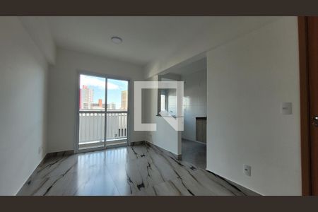 Sala  de apartamento para alugar com 1 quarto, 37m² em Vila Assunção, Santo André