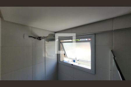 Banheiro de apartamento para alugar com 1 quarto, 37m² em Vila Assunção, Santo André