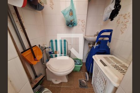 Apartamento à venda com 105m², 3 quartos e sem vagaBanheiro de serviço