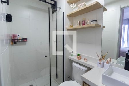 Apartamento à venda com 28m², 1 quarto e sem vagaBanheiro da Suíte