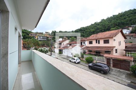 Casa de condomínio para alugar com 1200m², 5 quartos e 2 vagasVaranda da Suíte 1
