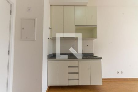 Sala/ Cozinha de apartamento para alugar com 1 quarto, 32m² em Penha de França, São Paulo