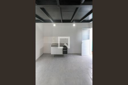 Sala e Cozinha de kitnet/studio para alugar com 1 quarto, 41m² em Vila Bela, São Paulo