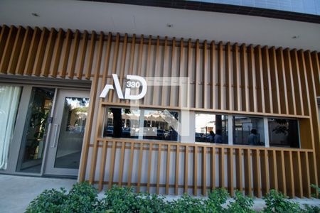 Studio para alugar com 28m², 1 quarto e sem vagaFachada e portaria