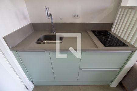 Studio para alugar com 28m², 1 quarto e sem vagaCozinha - Armários