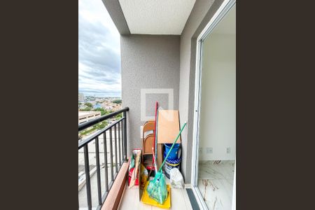 Apartamento para alugar com 37m², 2 quartos e sem vagaVaranda