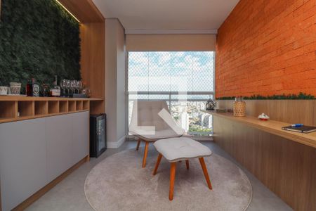 Varanda gourmet de apartamento à venda com 2 quartos, 67m² em Perdizes, São Paulo