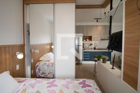 Studio à venda com 25m², 1 quarto e 1 vagaQuarto