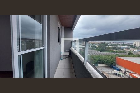 Varanda Sala de apartamento à venda com 2 quartos, 49m² em Vila Metalúrgica, Santo André