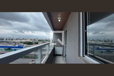 Varanda Sala de apartamento à venda com 2 quartos, 49m² em Vila Metalúrgica, Santo André
