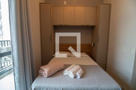 Sala / Quarto - Studio de kitnet/studio à venda com 1 quarto, 26m² em Jardim das Acacias, São Paulo