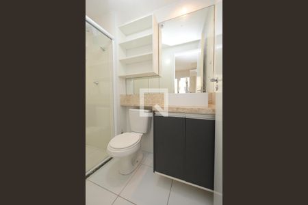 Apartamento para alugar com 30m², 1 quarto e sem vagaBanheiro da Suíte