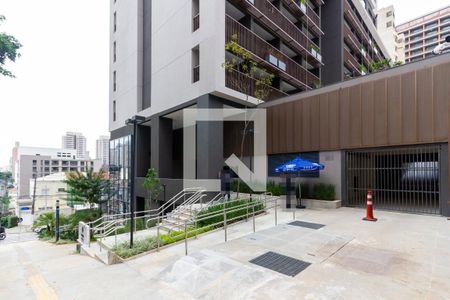 Studio para alugar com 27m², 1 quarto e sem vaga Studio para alugar com 27m², 1 quarto e sem vagaFachada