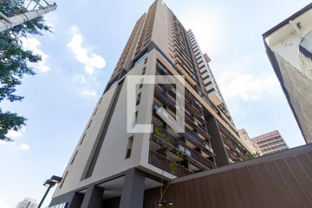 Studio para alugar com 27m², 1 quarto e sem vaga Studio para alugar com 27m², 1 quarto e sem vagaFachada do Prédio