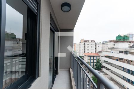 Studio para alugar com 24m², 1 quarto e sem vagaVaranda