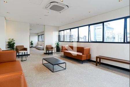 Studio para alugar com 24m², 1 quarto e sem vagaÁrea comum - Salão de festas