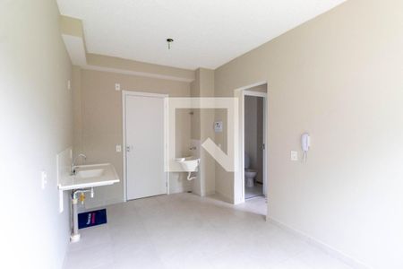 Sala/Cozinha de apartamento à venda com 2 quartos, 32m² em Vila Ré, São Paulo