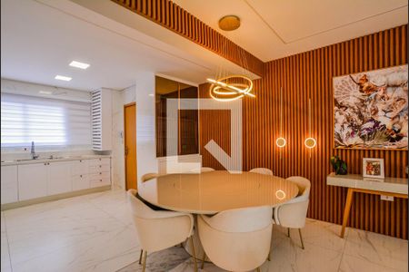 Sala de Jantar de apartamento à venda com 3 quartos, 345m² em Campestre, Santo André
