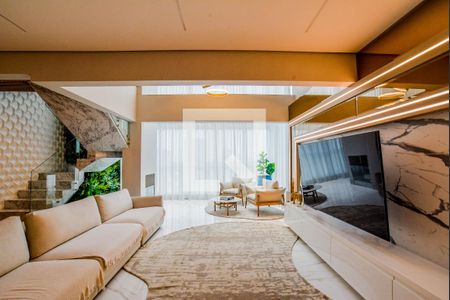 Sala 1 de apartamento à venda com 3 quartos, 345m² em Campestre, Santo André