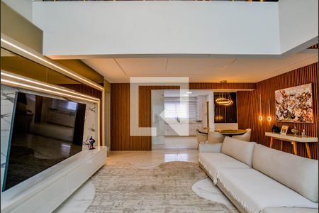 Sala 1 de apartamento à venda com 3 quartos, 345m² em Campestre, Santo André