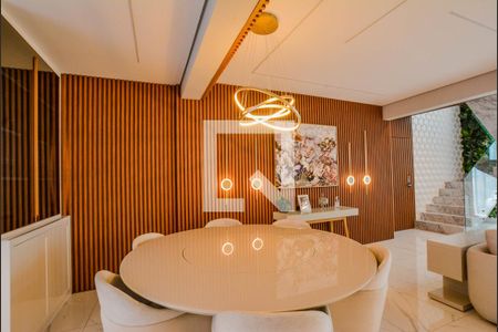 Sala de Jantar de apartamento à venda com 3 quartos, 345m² em Campestre, Santo André