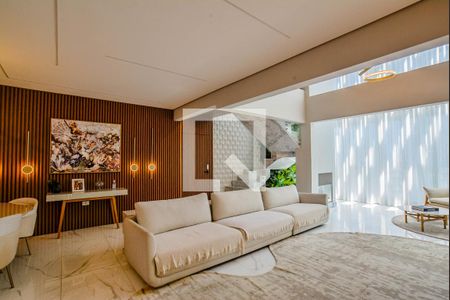 Sala 1 de apartamento à venda com 3 quartos, 345m² em Campestre, Santo André