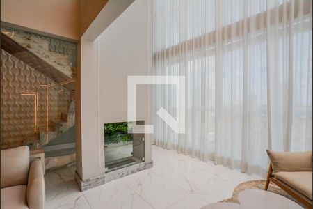 Sala 1 de apartamento à venda com 3 quartos, 345m² em Campestre, Santo André