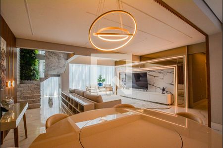 Sala de Jantar de apartamento à venda com 3 quartos, 345m² em Campestre, Santo André