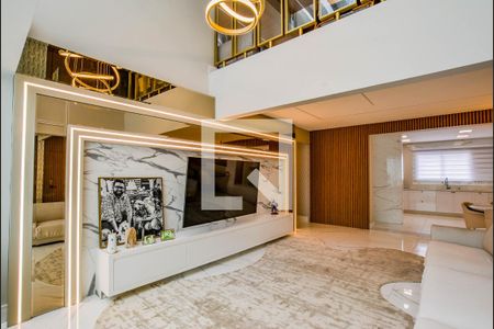 Sala 1 de apartamento à venda com 3 quartos, 345m² em Campestre, Santo André