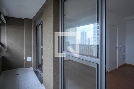 Varanda Studio de apartamento à venda com 1 quarto, 32m² em Vila Gumercindo, São Paulo