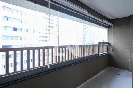 Varanda Studio de apartamento à venda com 1 quarto, 32m² em Vila Gumercindo, São Paulo